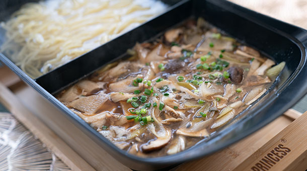 サバ缶温つけ麺