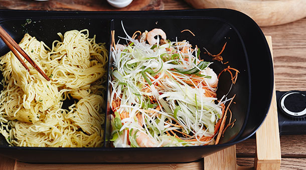 レモンのあんかけ焼きそば