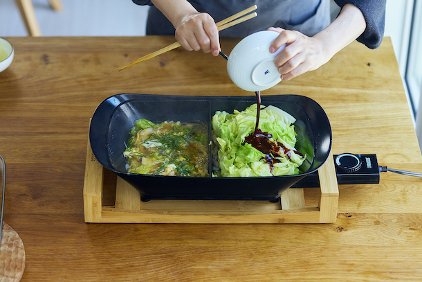 春キャベツの回鍋肉and中華スープ