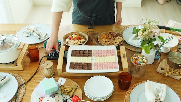 簡単チョコレートバーク
