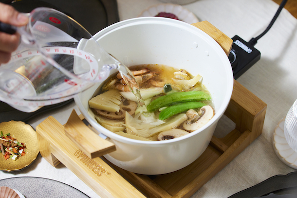 香るピリ辛春野菜ラーメン